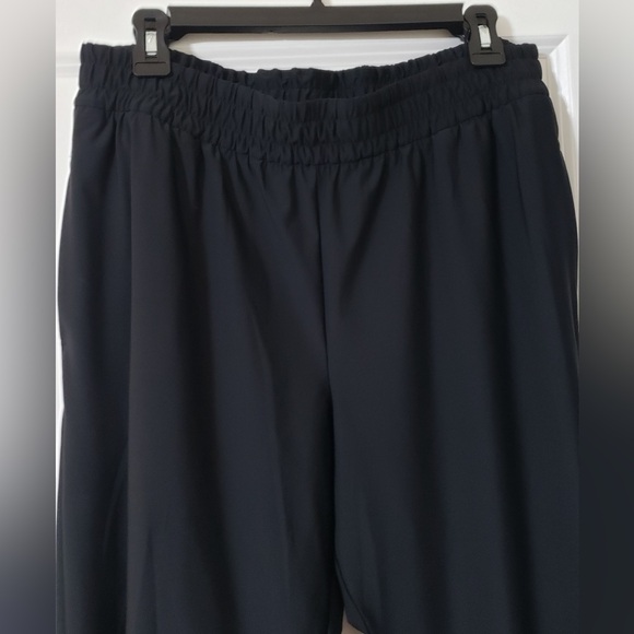 Victoria's Secret Nylon Black Track Jogger Athletic Pants Size Large - Picture 11 of 11